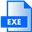 EXE File Extension Icon 32x32 png